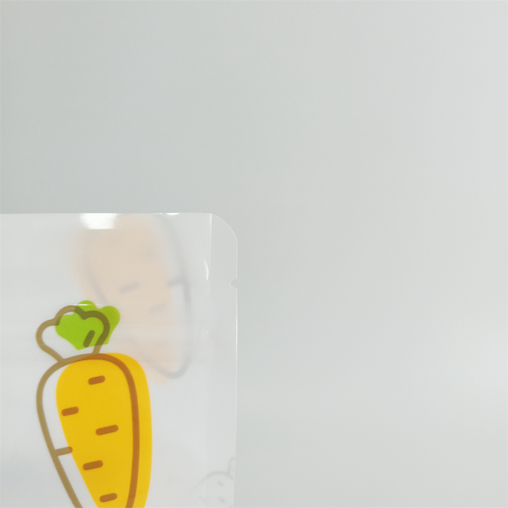 Custom Printed Plastic Bags Food Grade Stand Up Zipper Pouch for Chips Snack Packaging Bags with Window