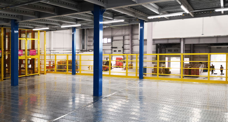Steel Structure Garret Mezzanine Floor Platform