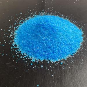 China Copper Sulfate Water Treatment Feed Additive Anhydrous Copper Sulphate Crystals Chemical Raw Material 98.5% wholesale