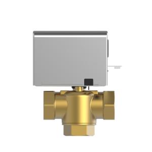 China Hydraulic Electric Motor Valve / Central AC Fan Coil Motorized Diverter Valve wholesale