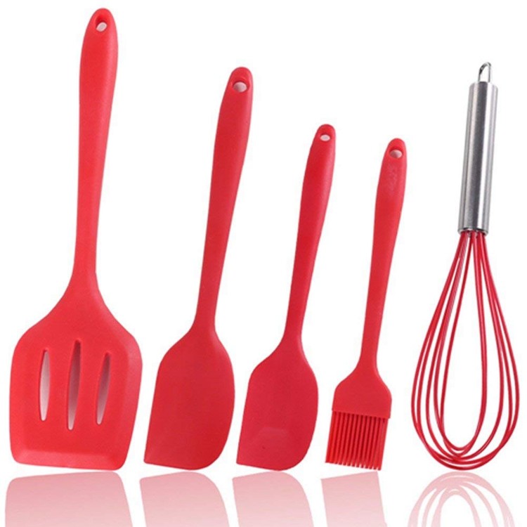 Custom Packaging Silicone Kitchen Utensils Customized Color Long Life Span