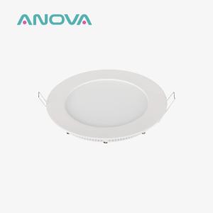 China Adjustable Color Temperature 15W Ultra Slim Downlights Round Recessed Light wholesale