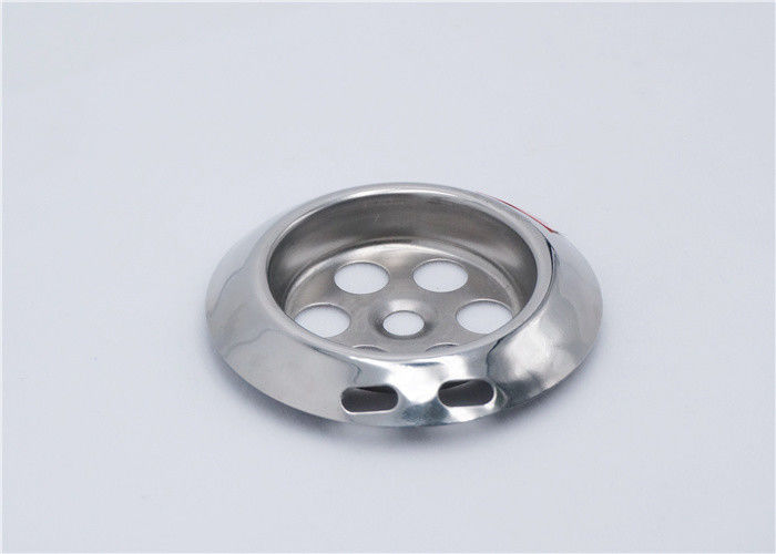 Stainless Steel Bathroom Basin Strainer OD 67 mm 0.4 - 0.6 mm Thickness