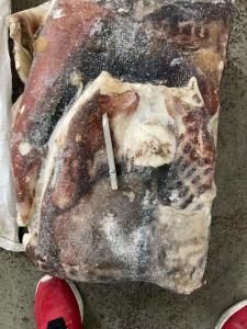 China 2 - 4kg Skinless Membrane Off IQF Frozen Squid Meat wholesale