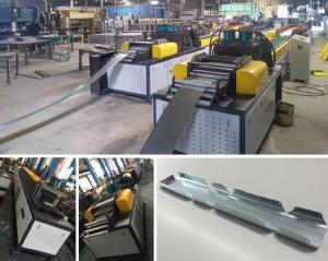 China HVAC Damper Production Line, Ventilation Silencers Splitters Frame Machine wholesale