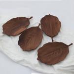Musowood Oak Small Wooden Serving Tray For Snack Display
