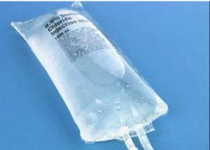 China Transparent 100ml 250ml Disposable Infusion Bag With Two Ports wholesale