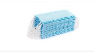 China Anti Flu Disposable Earloop Mask , Disposable Non Woven Face Mask wholesale