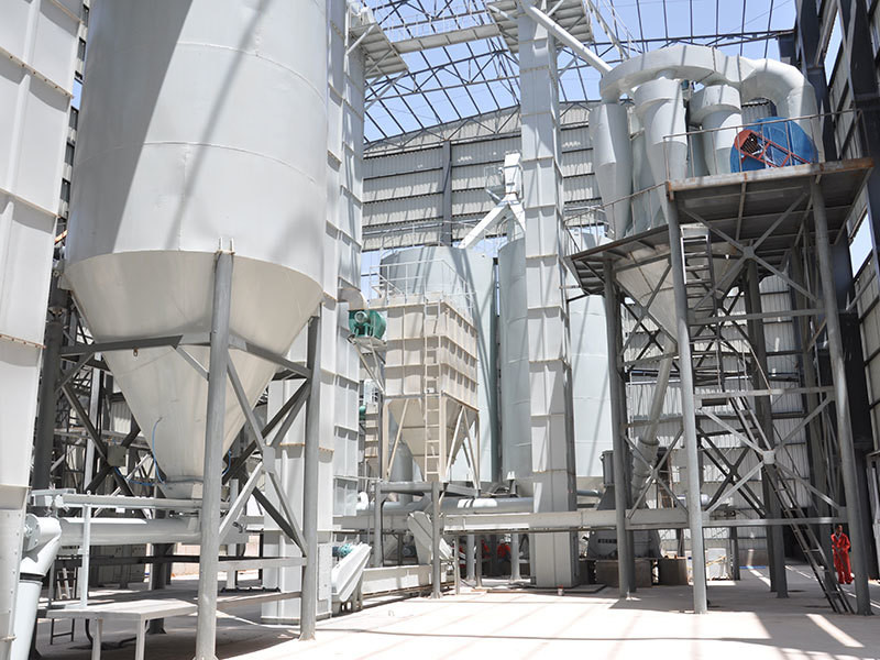 Mixed Phase High Strength Gypsum Powder Production Line Energy Saving