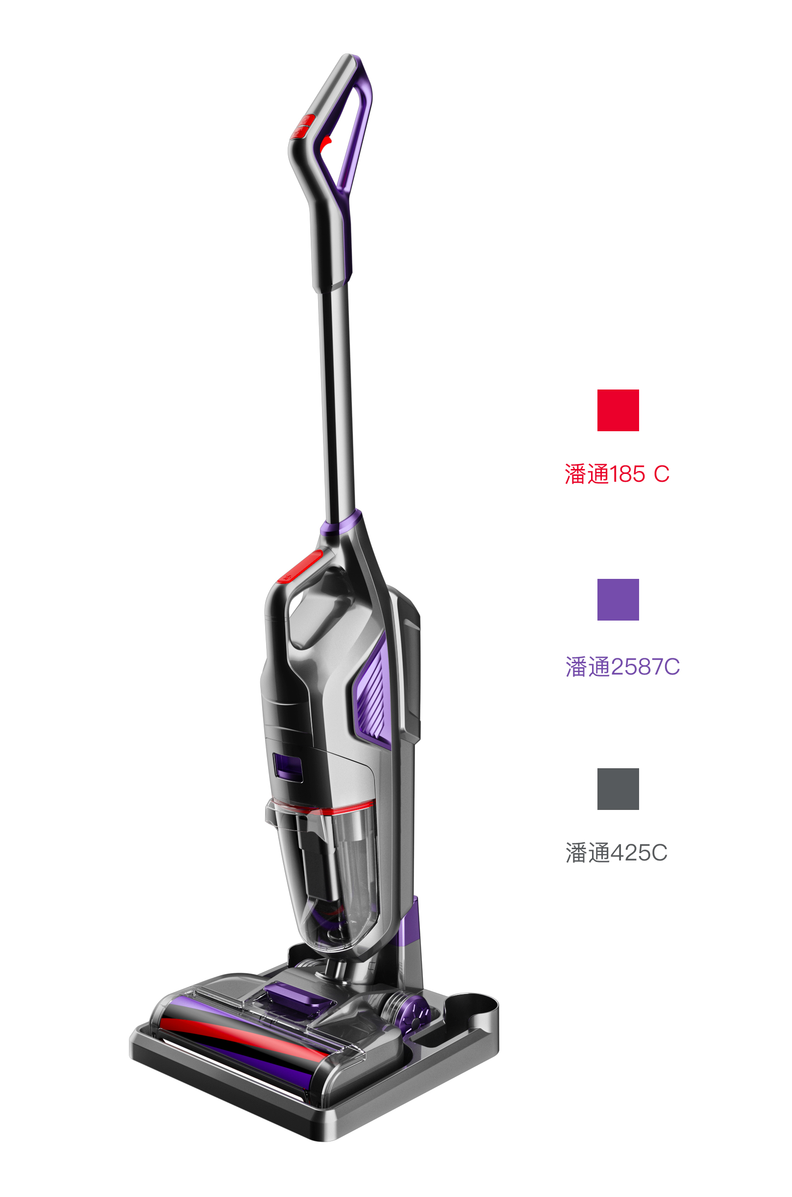 Private Mold Yes Handheld Vacuum Floor Washer Robot for Customized Color Cleaning