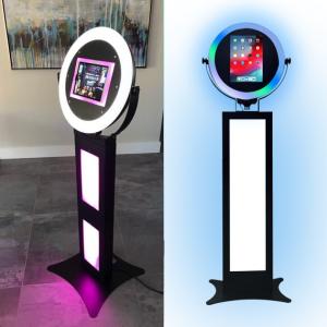 China Advertisement Portable Photo Booth Equipment LCD Screen Ipad Photography Stand wholesale