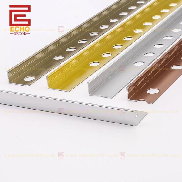 90 Degree Corner Aluminum Tile Trim