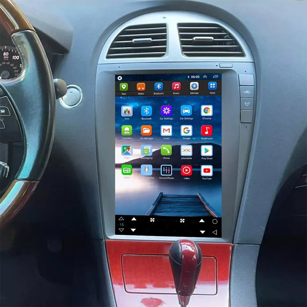 GPS Android Navi Car Stereo 8+128G 12.1'' For Lexus ES ES240 ES350 2006-2012