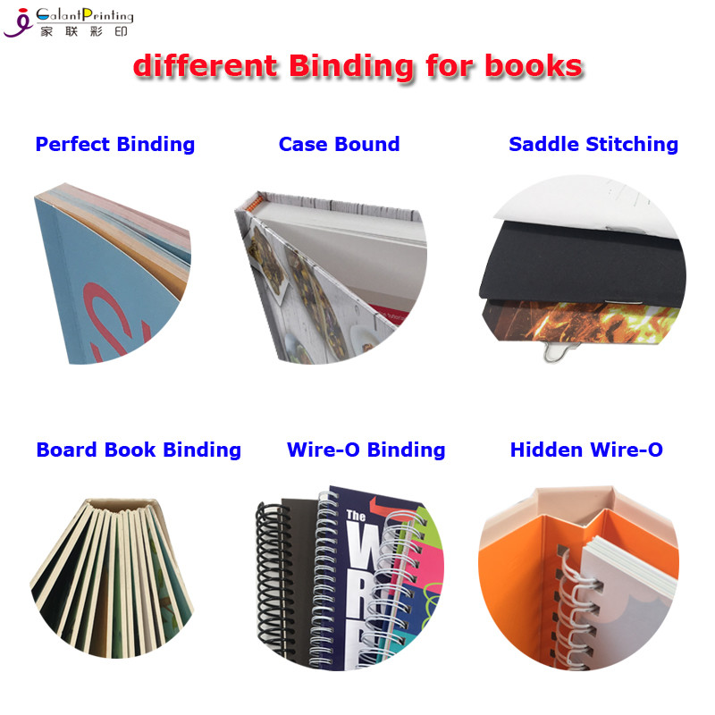 Family Lamination Custom Cookbook Printing Services Hardcover Menu Printing