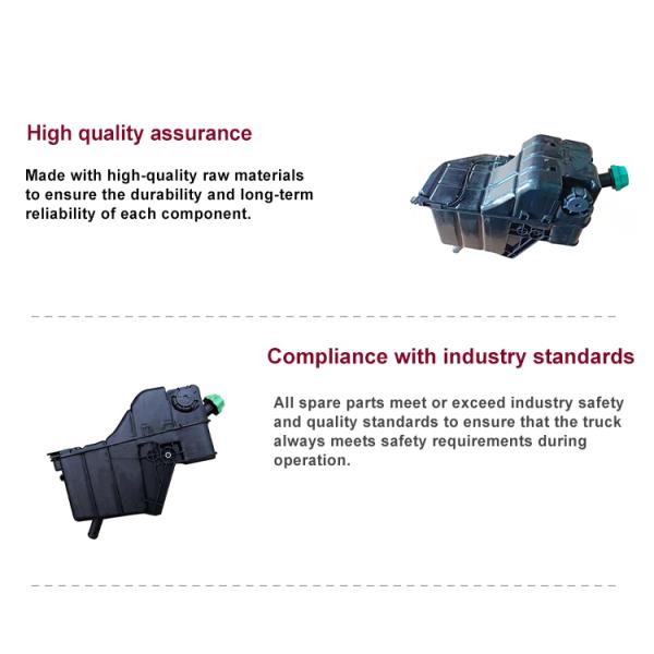 Truck Radiator Water Tank Coolant Expansion Tank 005003049 A0005003449 A0005003849 for Mercedes Benz Actros