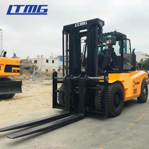 China Factory Workshop Diesel Forklift Truck 15 Ton Capacity 1800mm Fork Length wholesale