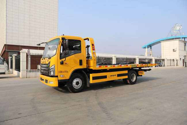 Factory Directly Supply JAC 5 Tons 8 Tons 5.3 M Flatbed Truck Wrecker Truck Wrecker Truck Body Towing Wrecker