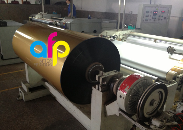Premium Washable Holographic Foil Paper Rolls Textile / Garment Suit