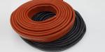 6mm Silicone Rubber Fiberglass Sleeving Fireproof For Heat Resistance