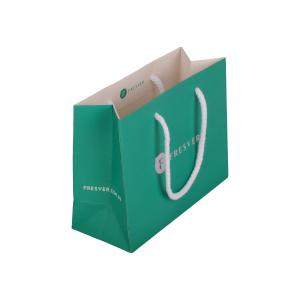 China 210gsm Coated Paper Packaging Bags For Clothing Gifts Groceries wholesale