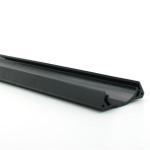 UV Protection Black Pvc PC Profile Pvc Upvc Extrusion Profiles