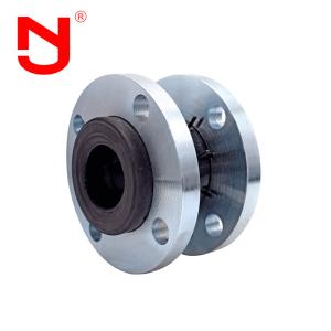 China Double Sphere Epdm Bellows Expansion Joint With DIN Flange wholesale