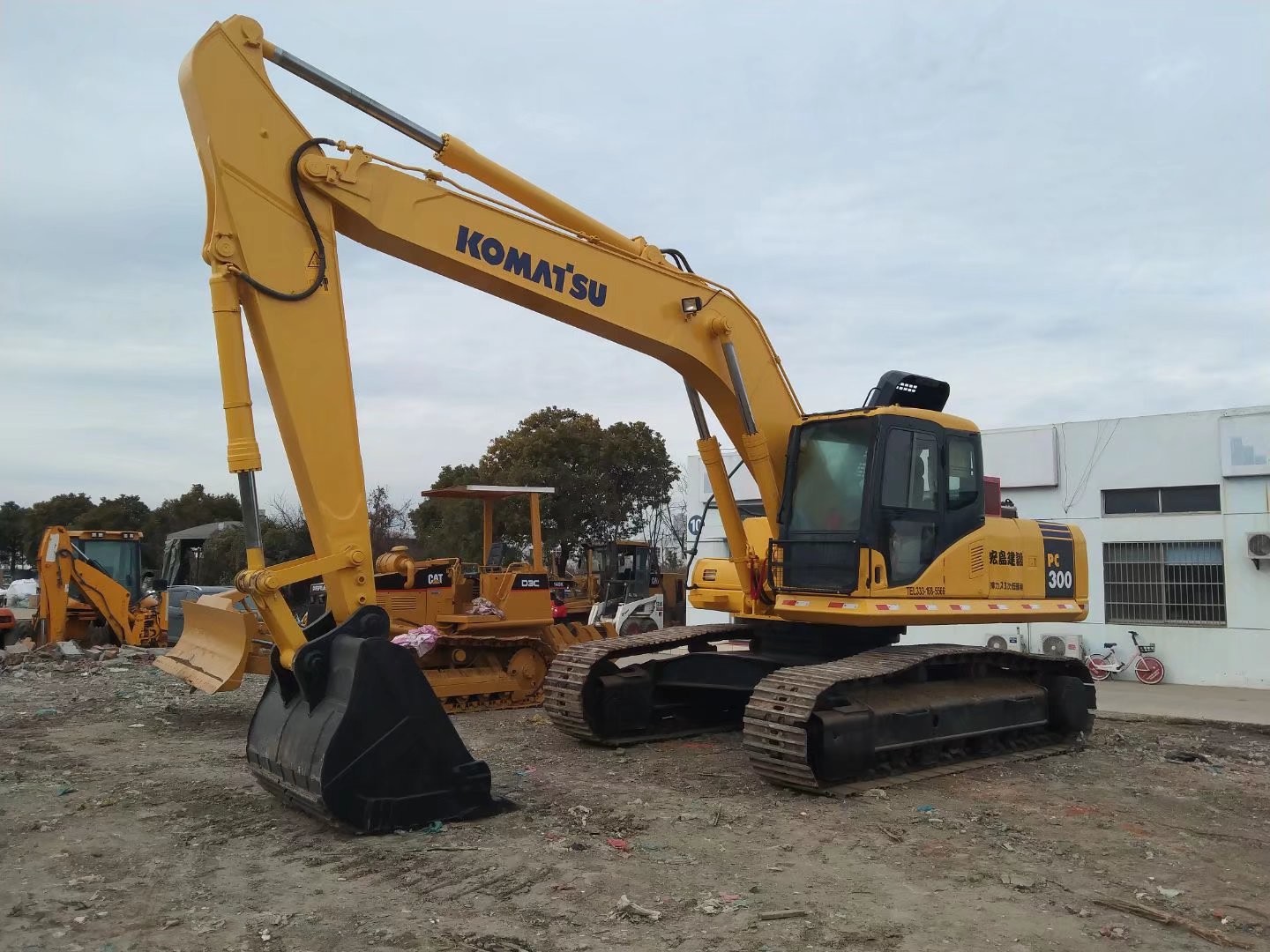 PC300-7 Used 30 Ton Komatsu Excavator Fatigue Resistant Low noise For Mining