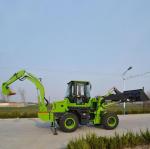 Powerful Compact Backhoe Loader 2.5 Ton Earth Moving Machinery