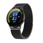 Bluetooth Round Screen Reloj Heart Rate Band