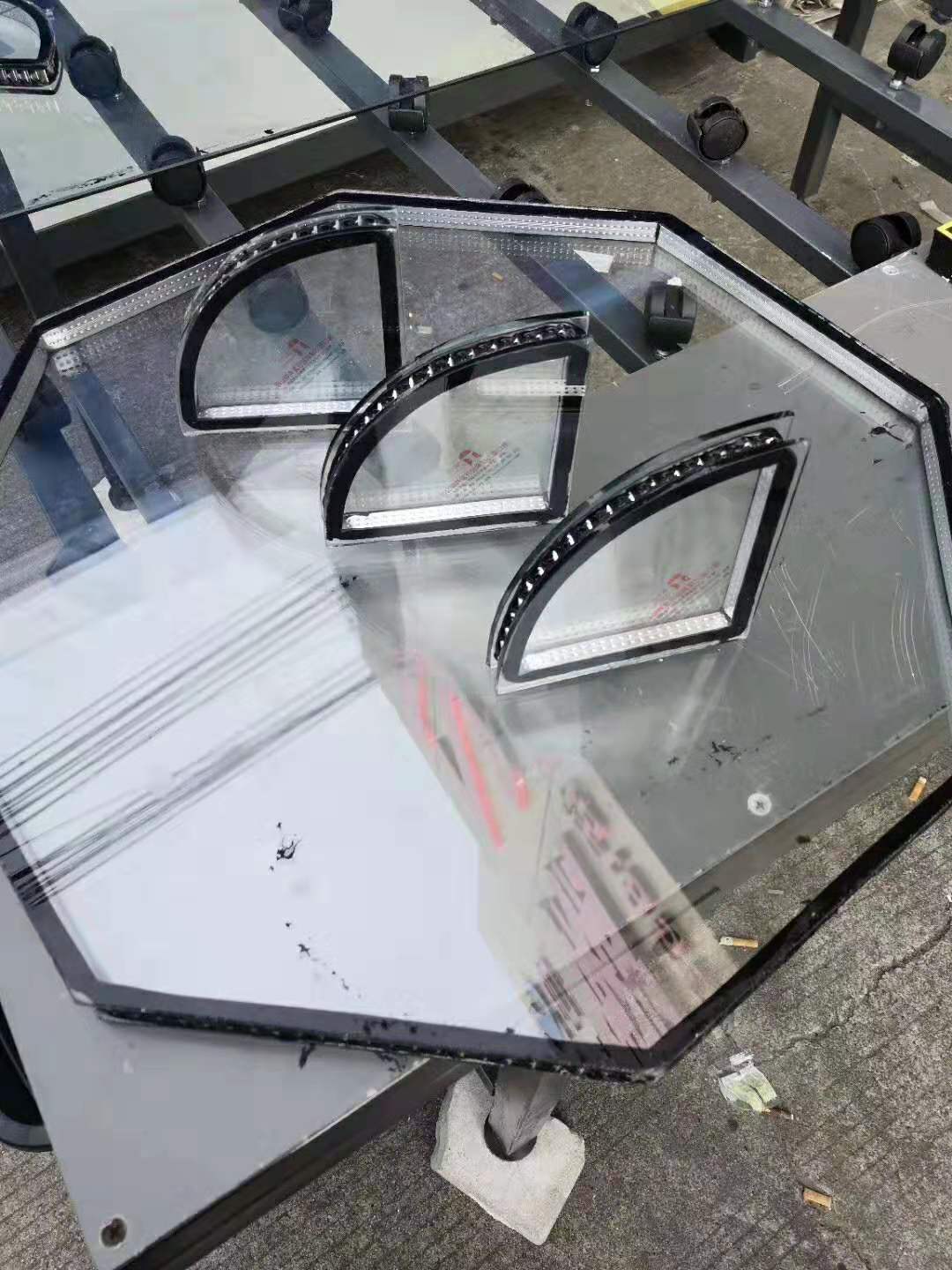 Double glazing aluminum butyl rubber spacer