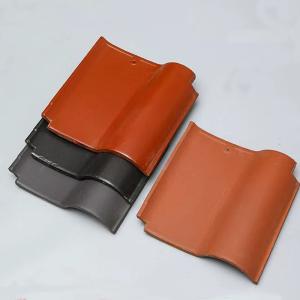 China Classic S-Curve Spanish Roof Tile Weather-Resistant Clay Traditional Aesthetic Long-Lasting for Homes and Buildings wholesale