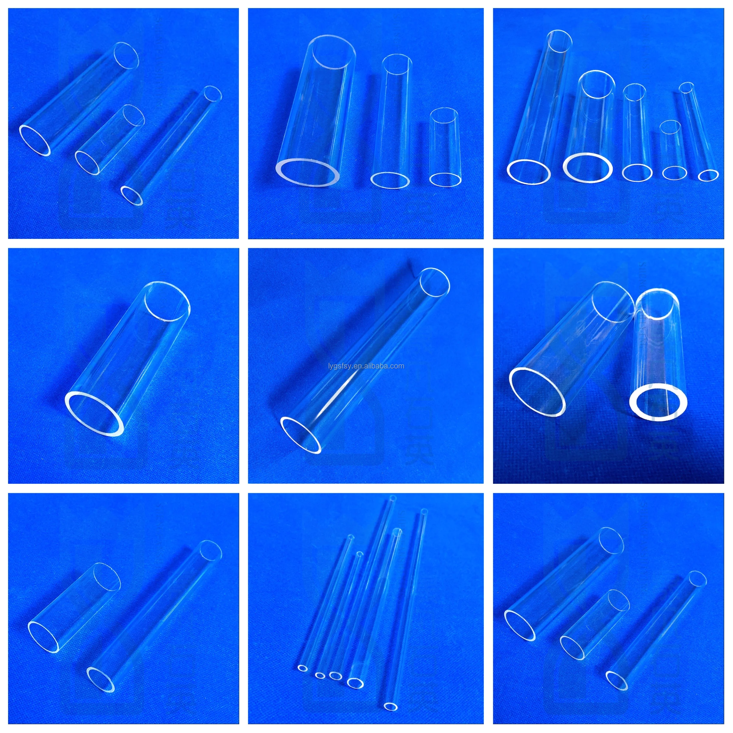 Professional Custom Opaque Quartz Tube High Temperature Resistant