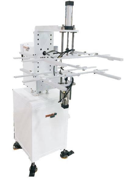Press To Press CNC Industrial Robotic Arm 180 Degree Arm Stroke Swing Angle