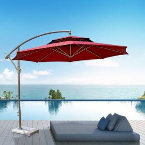 China Red Roman Style Outdoor Patio Umbrellas for Garden and Balcony Decoration wholesale