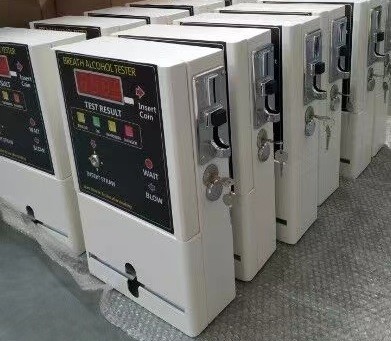 Digital Lcd Display Coin Operated Breathalyzer At319