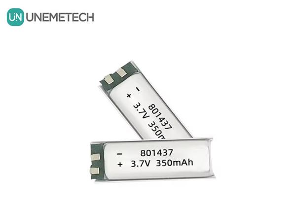801437 3A High Rate Polymer Battery 3.7v 350mah Lipo Battery For IoT Electronic