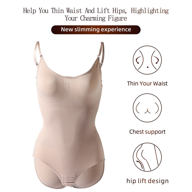 Women'S Elastic Waist Trainer Body Shaper Size Xs Corset Vest One Piece Slip