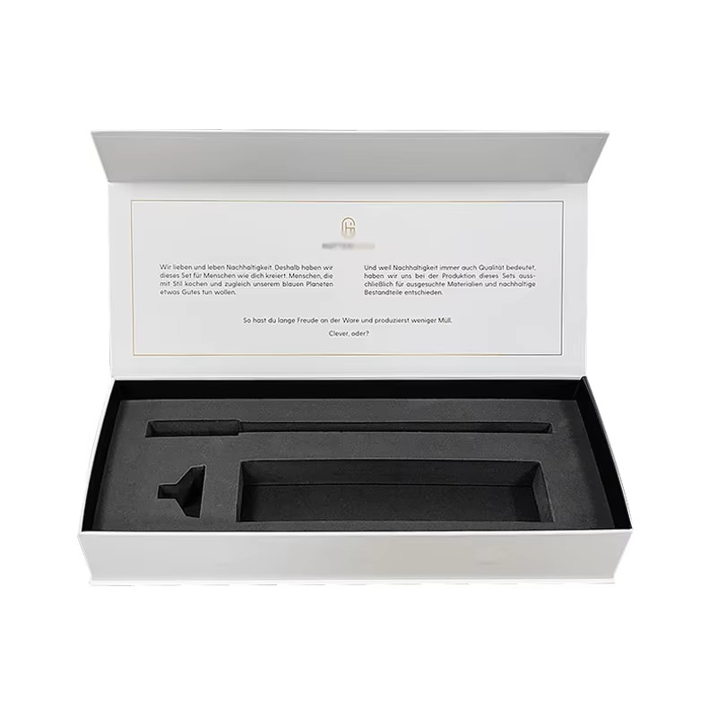 Custom Luxury Magnetic Box Flip Cardboard White Paper Magnetic Packaging Gift Box With Magnetic Closure