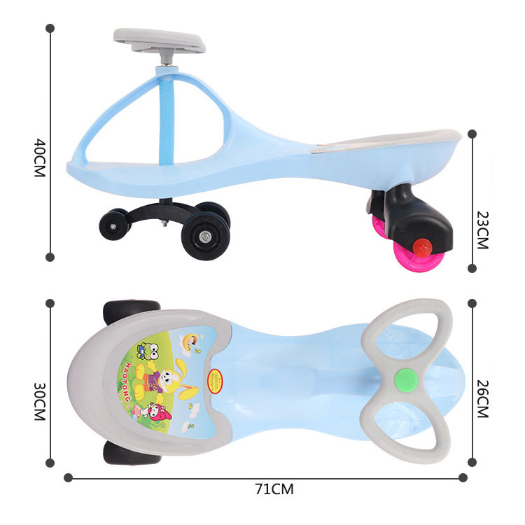 Children's Stroller Balance Bike with Metal Frame Basic Seat Type Toddler Push Bicycle