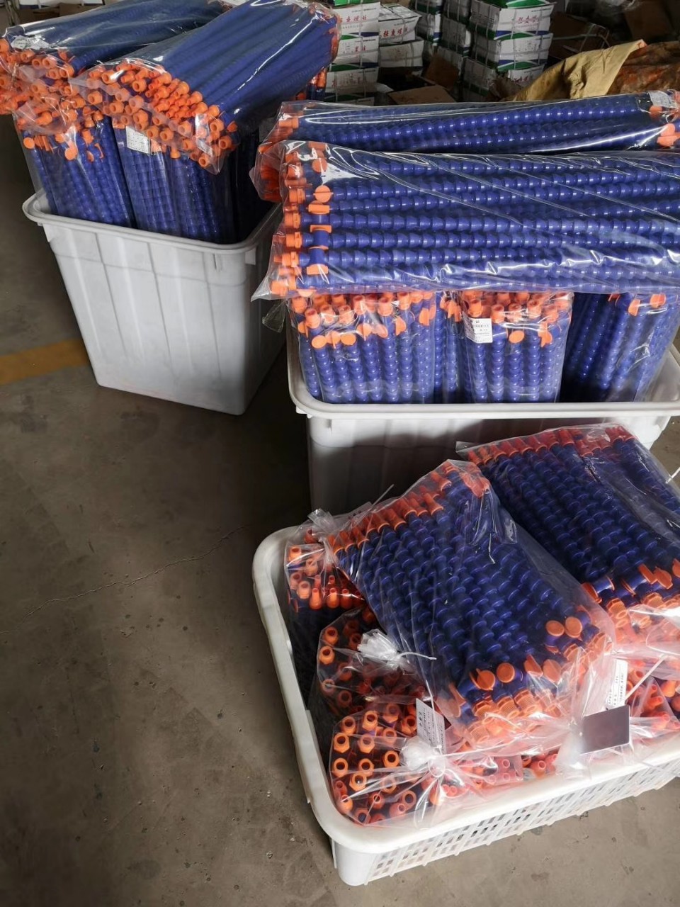 Flexible Collapsible Machinery Accessories Plastic Cooling Pipe