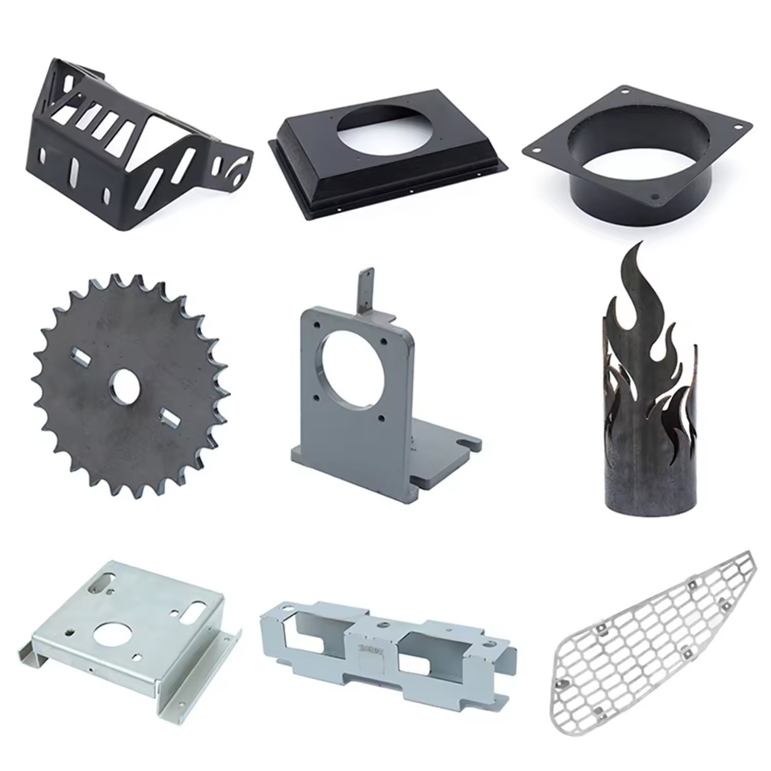 china manufacturer oem precise sgcc galvanized sheet metal fabrication