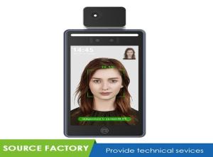 China Wall Mounted Thermal Face Temperature Scanner 0.5-1.5m Measuring Distance wholesale