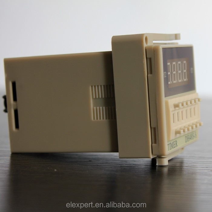 DH48S-S 8 Pins digital lcd cycle twin timer delay relay