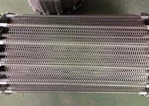China Baking Cooling Stainless Steel 0.2mm Width Spiral Mesh Belt wholesale
