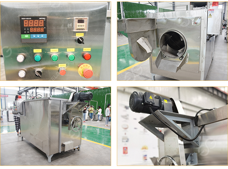 Gas Nuts Roasting Machine GELGOOG