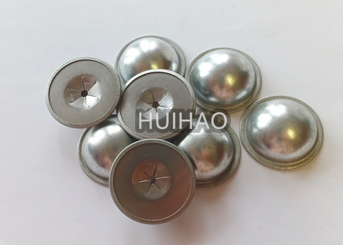 Stainless Steel 304/316 Insulation Dome Cap Washer For HAVC System