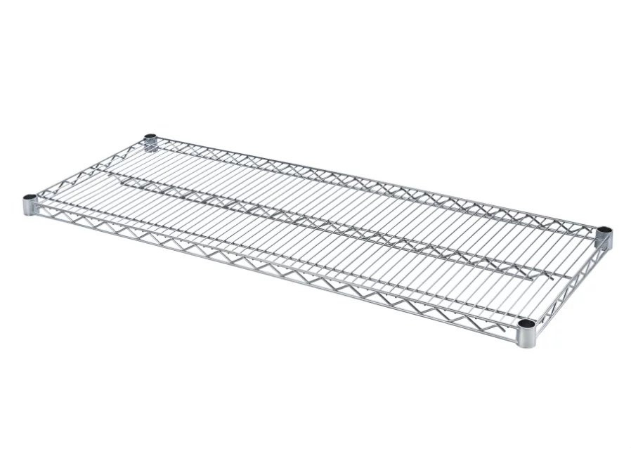 5 Tier Chrome Carbon Steel Storage Wire Shelves For Household Kitchen