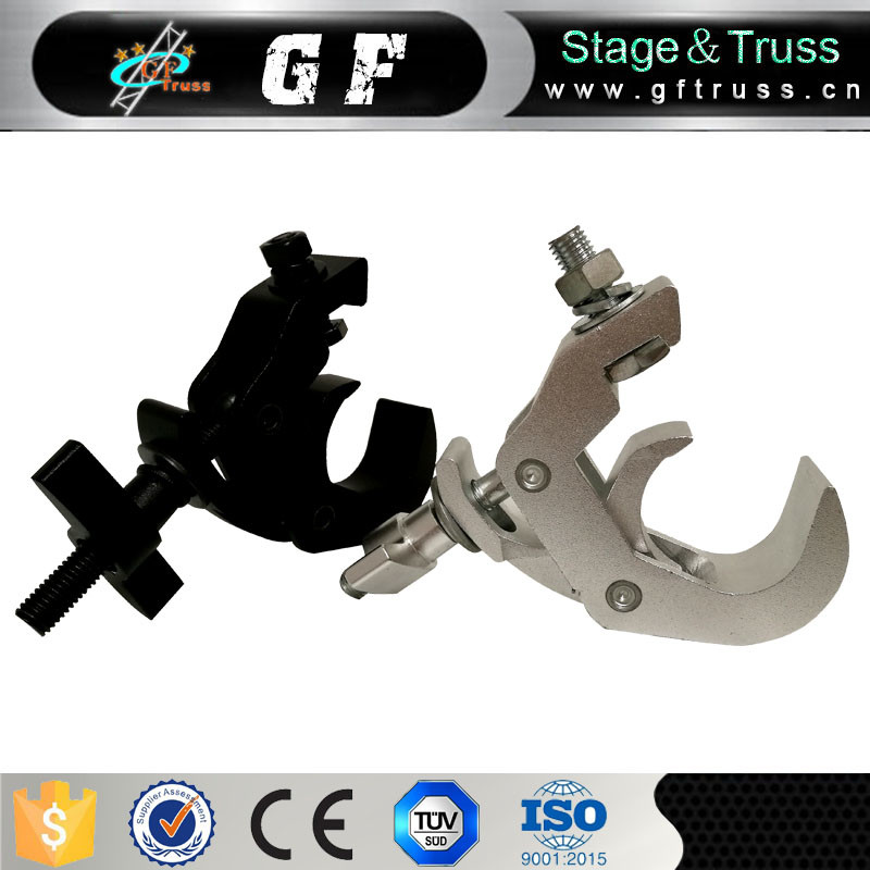 Fireproof Aluminum Truss Clamps Sliver Black Color For 52mm Truss