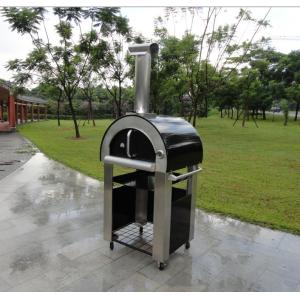 China Durable Burning Stainless Steel Wood Fired Pizza Oven 750mm wholesale