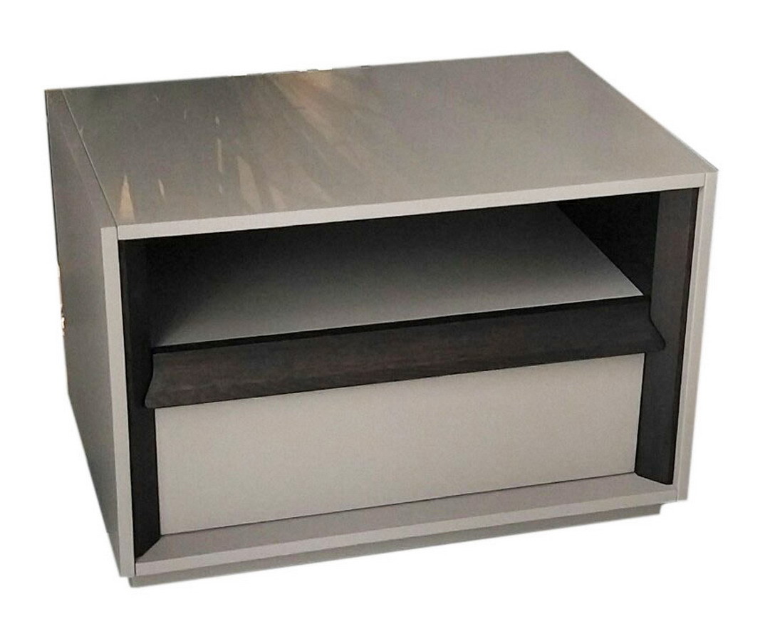 Italy designer Nightstand for Villa bedroom Hotel bed side table with Storage drawers used DTC soft railing slider